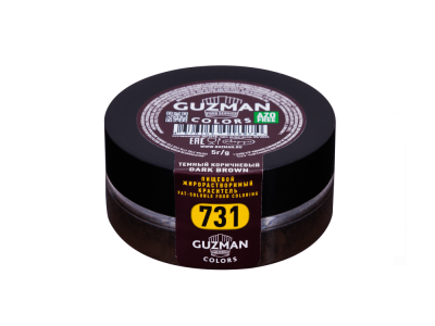 Краситель GUZMAN (5г) Коричневый темный 731 жирорастворимый
